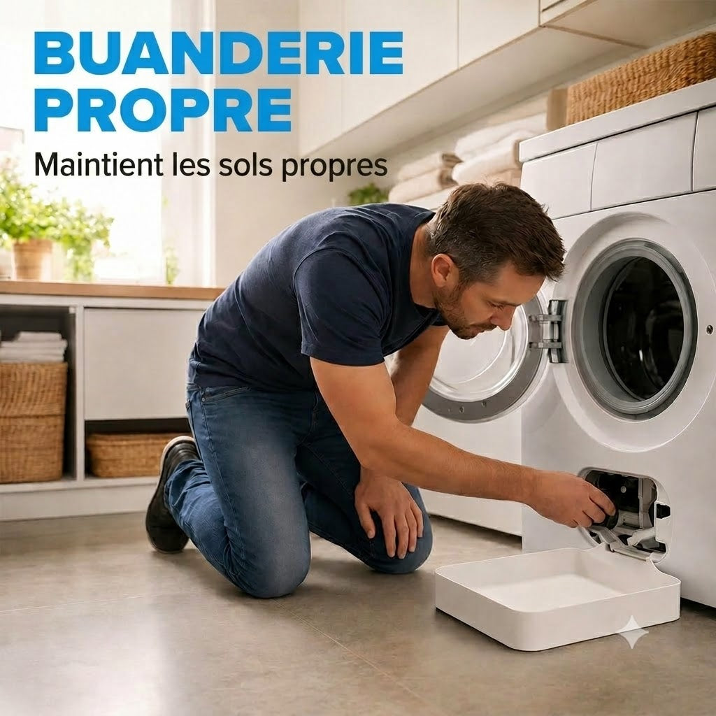 Bac de récupération pour lave-linge / Bac d'égouttement pour machine à laver