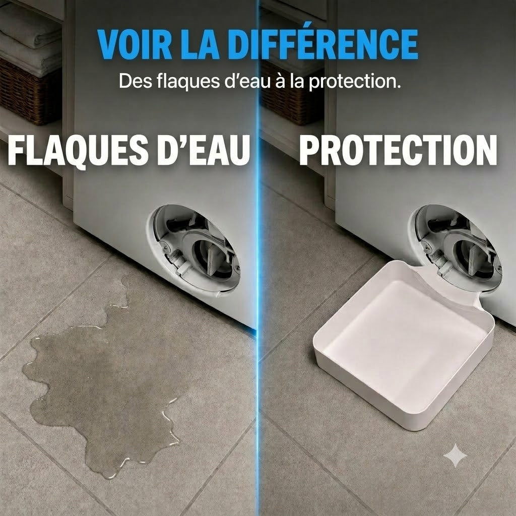 Bac de récupération pour lave-linge / Bac d'égouttement pour machine à laver