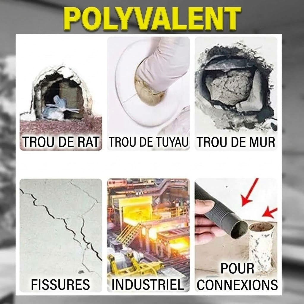 Colle d'étanchéité imperméable nouvelle génération (1 lot de 3 pièces)
