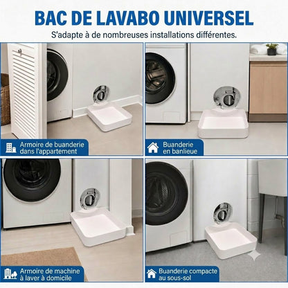 Bac de récupération pour lave-linge / Bac d'égouttement pour machine à laver