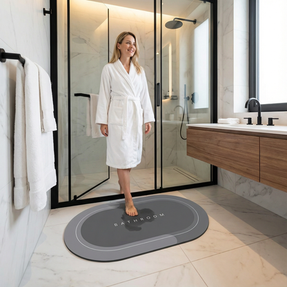 Tapis de bain à séchage rapide